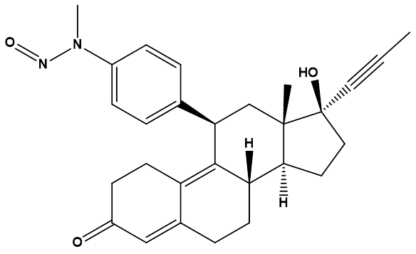 N-Nitroso N-Desmethyl Mifepristone